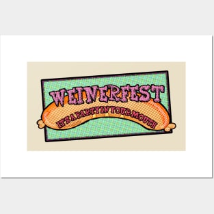 Weinerfest Posters and Art